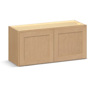 RELIABILT Parkstone II Wall Cabinet, Wheat Stained, 33" W, 2 Doors, Fully Assembled - 641531 | Lowe's Pro Supply